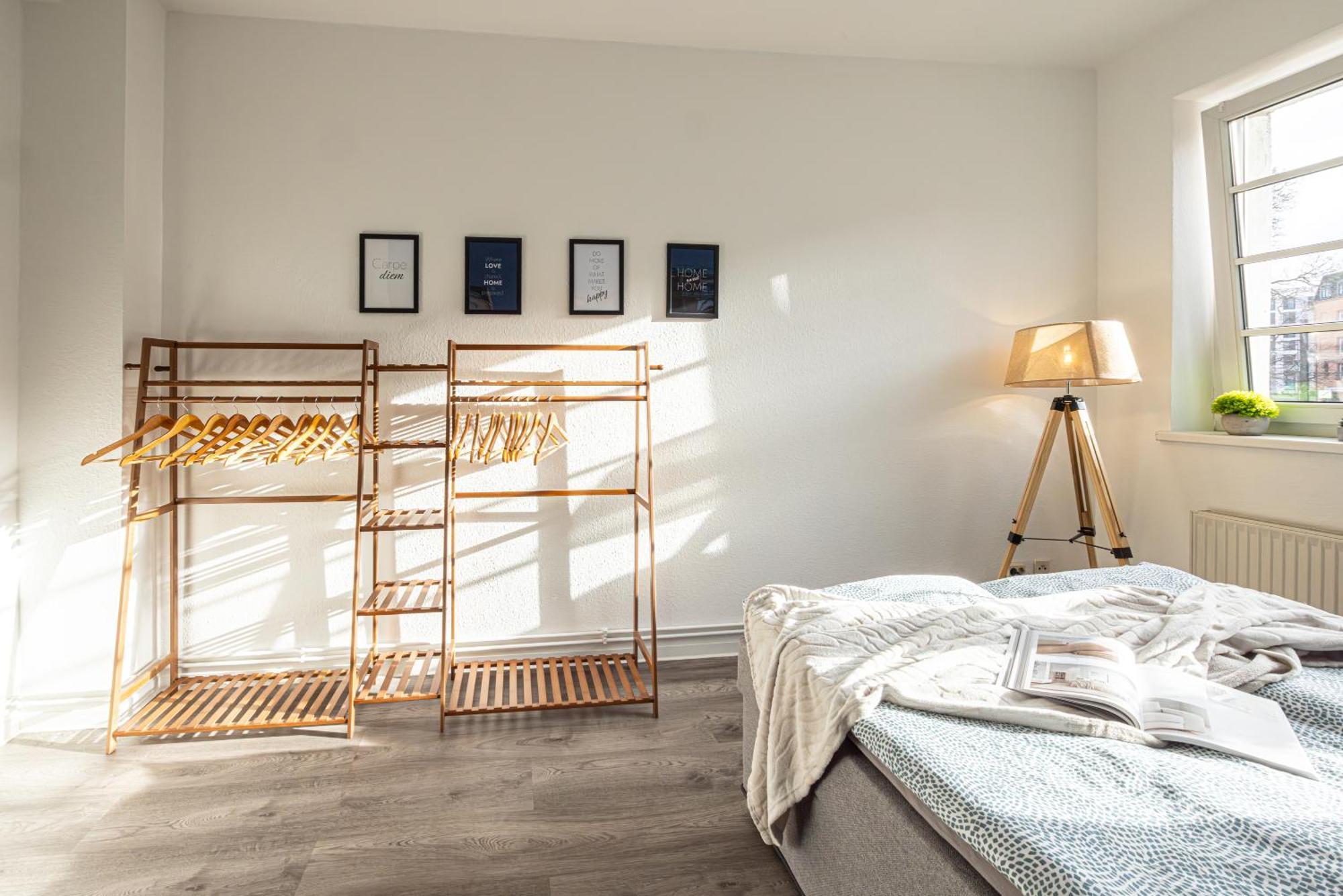 Luxus City Apartment Sauna Balkon Kueche Zentral Rostock Extérieur photo