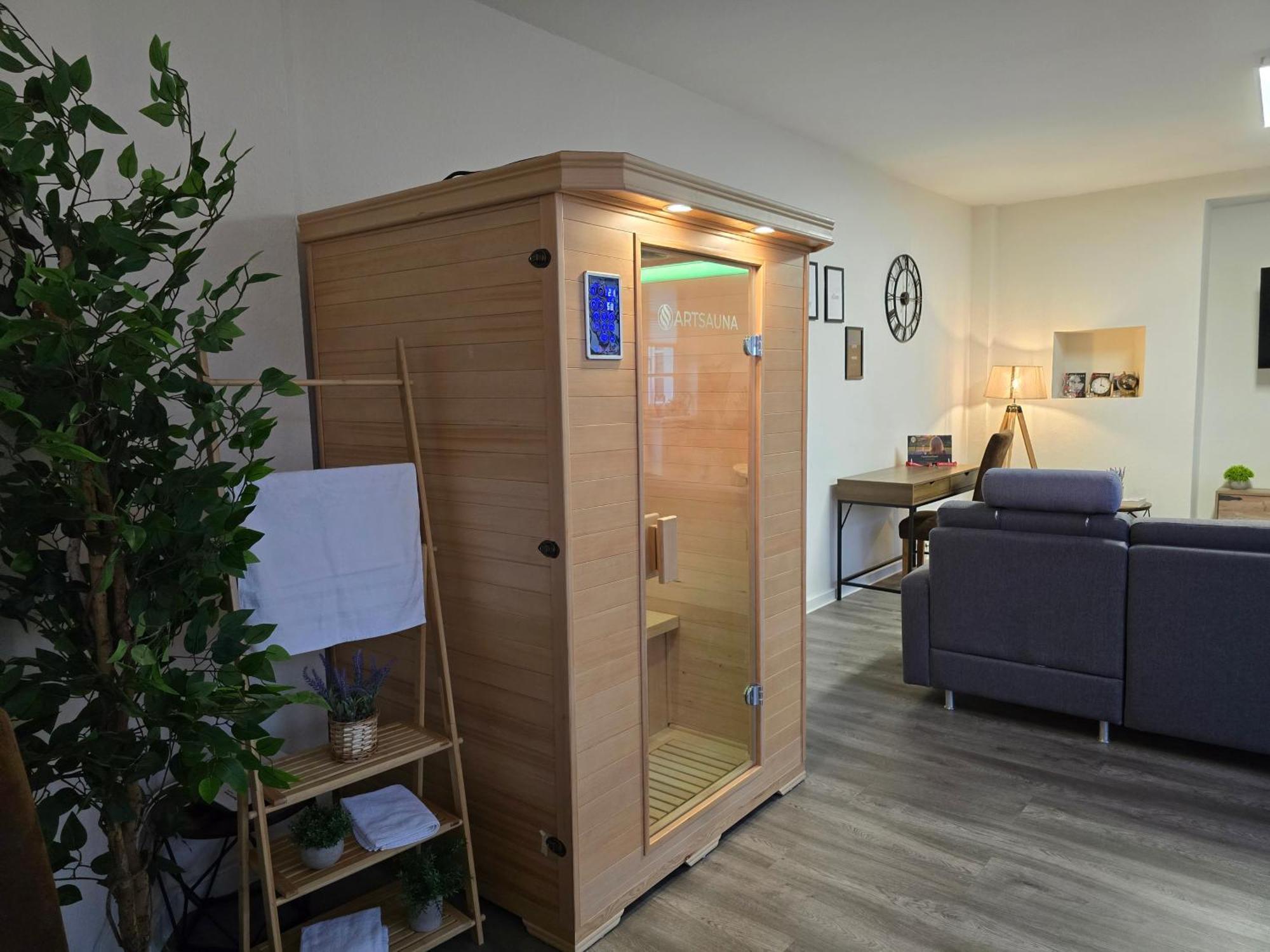 Luxus City Apartment Sauna Balkon Kueche Zentral Rostock Extérieur photo